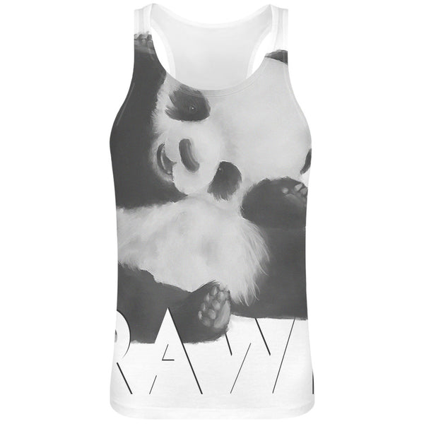 Rawr Cute Panda Tank Top T-Shirt